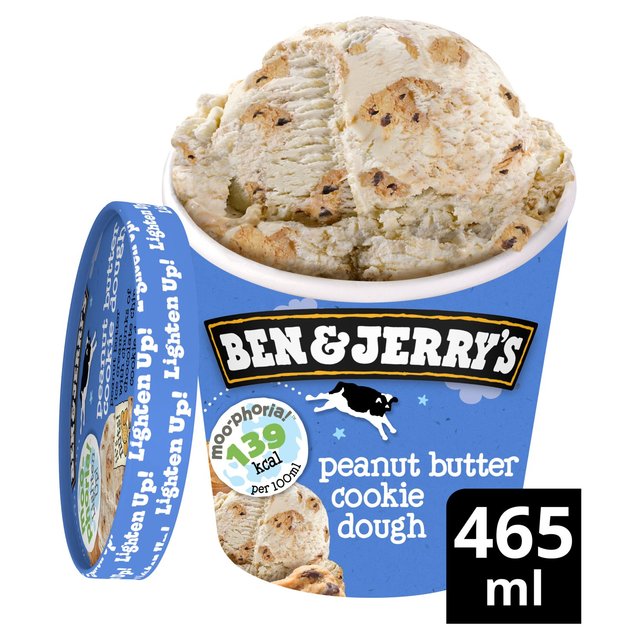 Ben & Jerry's Moophoria Peanut Butter Cookie Dough Ice Cream