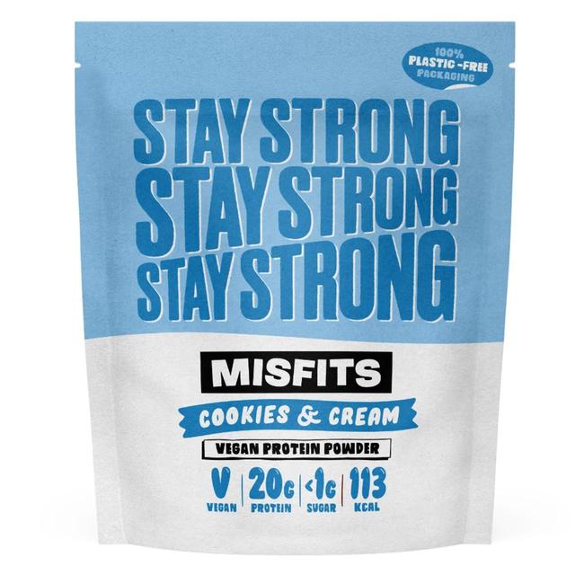 Misfits Health Cookies and Cream Vegan Protein Powder