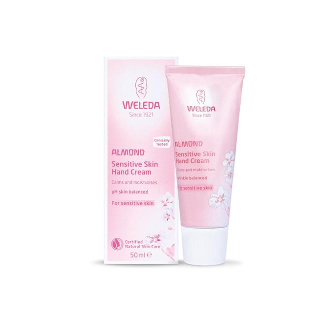 Weleda Natural Almond Sensitive Skin Hand Cream, Vegan