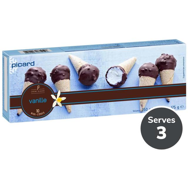 Picard 10 Mini Vanilla Cones