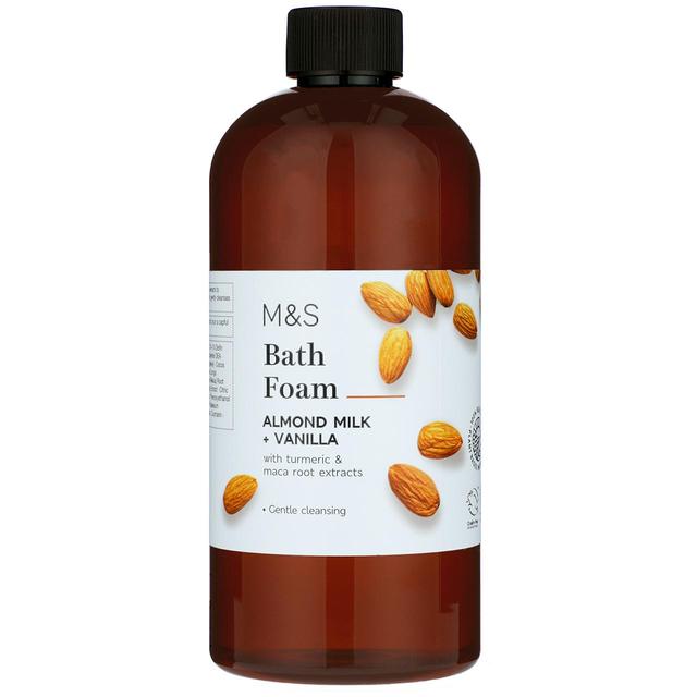 M&S Almond Milk & Vanilla Bath Foam