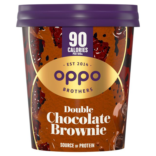 Oppo Brothers Double Chocolate Brownie 475ml