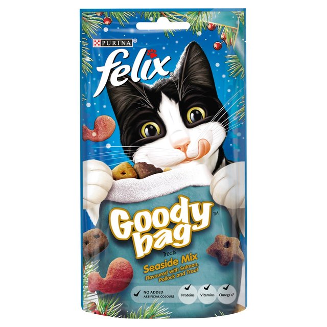 Felix Goody Bag Cat Treats Seaside Mix 60g