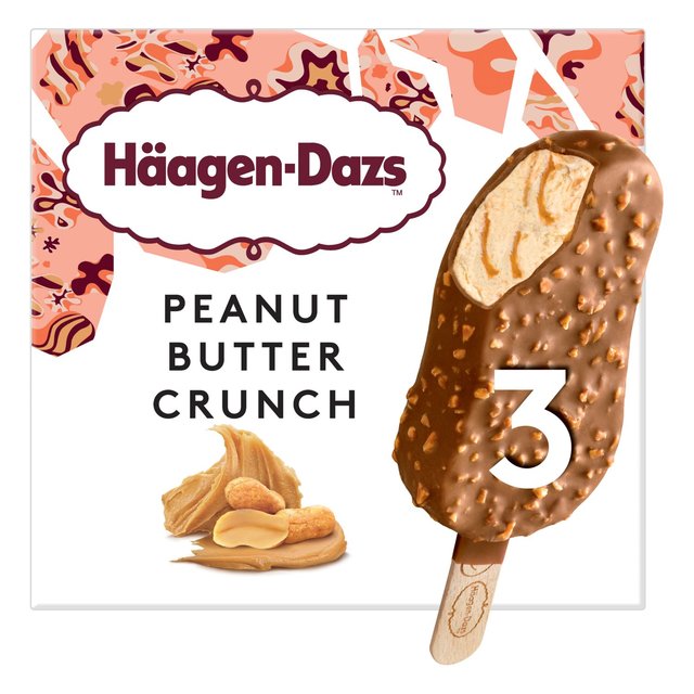 Haagen Dazs Peanut Butter Ice Cream Bars