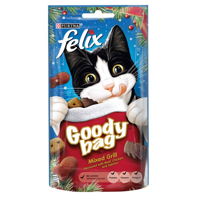 Felix Goody Bag Cat Treats Mixed Grill 60g