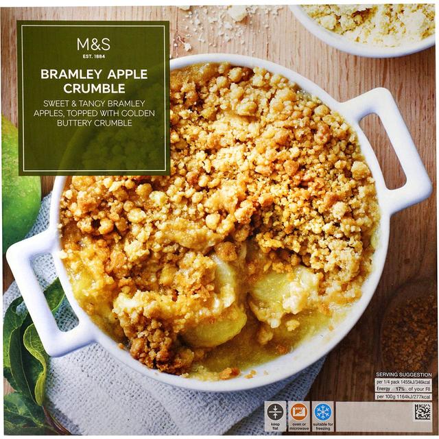 M&S Bramley Apple Crumble