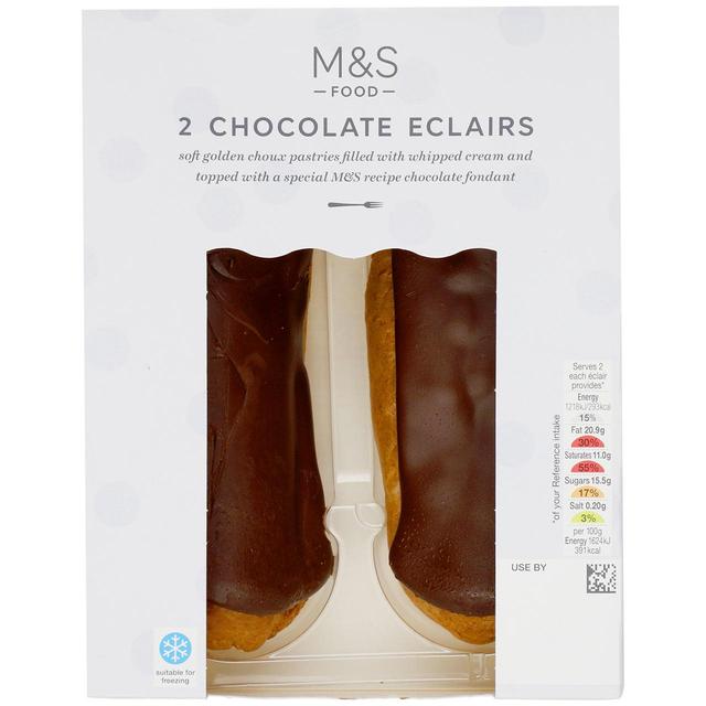 M&S Chocolate Eclairs