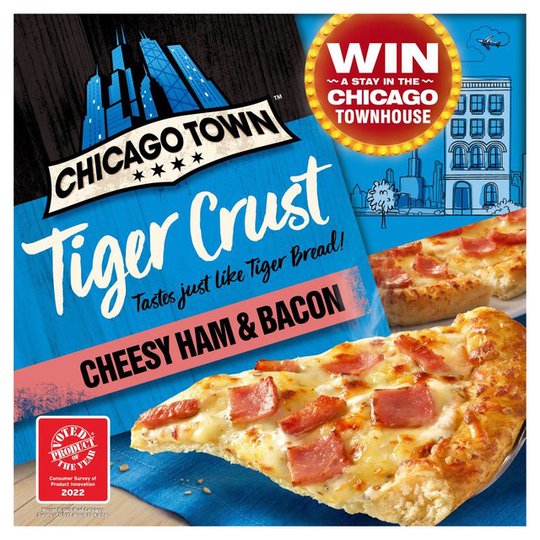 Chicago Town Tiger Crust Cheesy Ham & Bacon