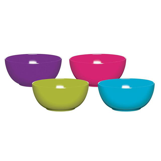 Colourworks Brights Melamine Bowls, 15cm