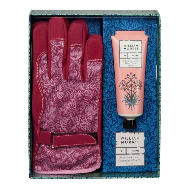 William Morris at Home Dove & Rose Gardening Gloves Set