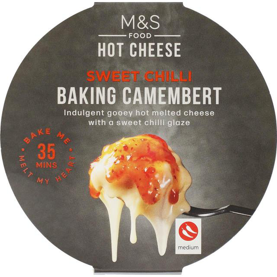 M&S Baking Camembert with a Sweet Chilli Glaze