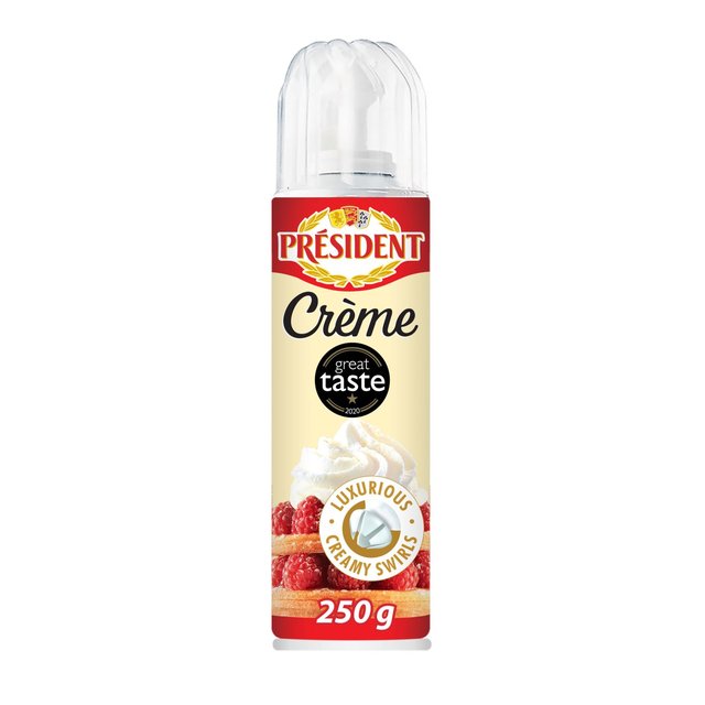 President UHT Real Dairy Aerosol Cream