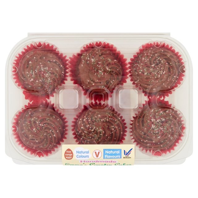 Emma's Handmade Chocolate Spot Cupcakes
