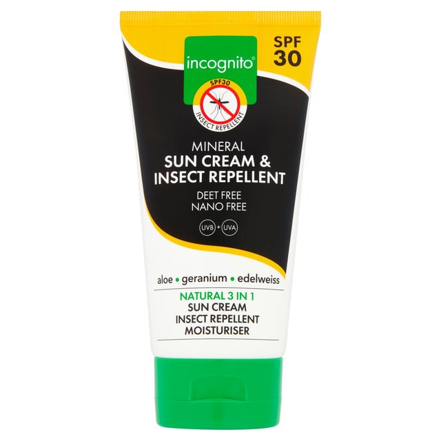 Incognito Sun Cream Insect Repellent SPF 30