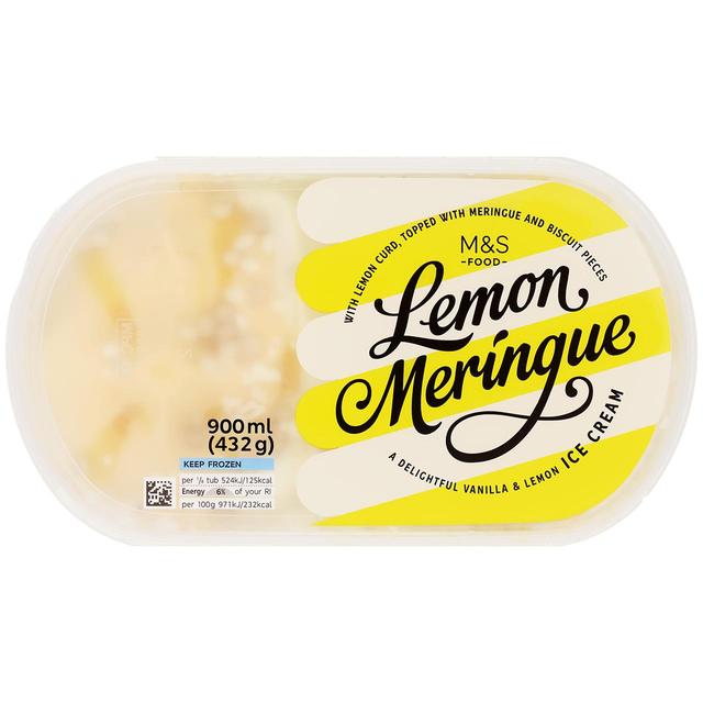 M&S Lemon Meringue Pie Ice Cream