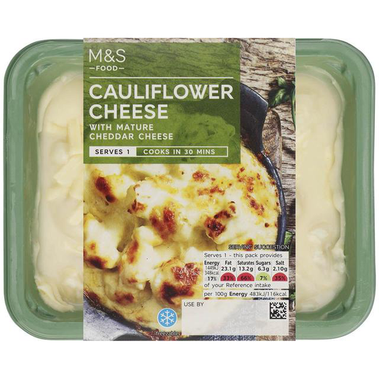 M&S Cauliflower Cheese