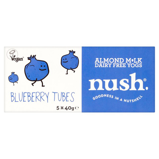 Nush Kids Blueberry Almond Milk Tubes
