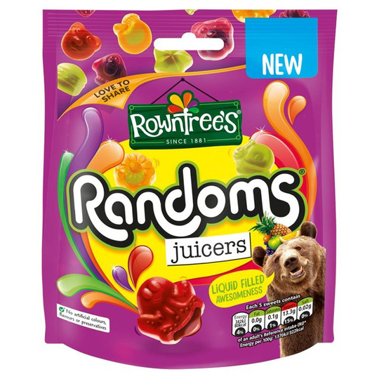 ROWNTREES RANDOMS Juicers Pouch