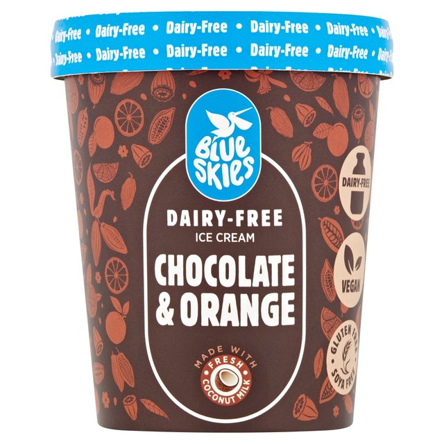 Blue Skies Dairy-Free Chocolate & Orange Ice Cream
