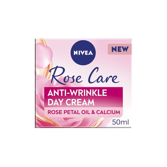 NIVEA Rose Care Anti Wrinkle Day Cream with Rose Petal Oil & Calcium