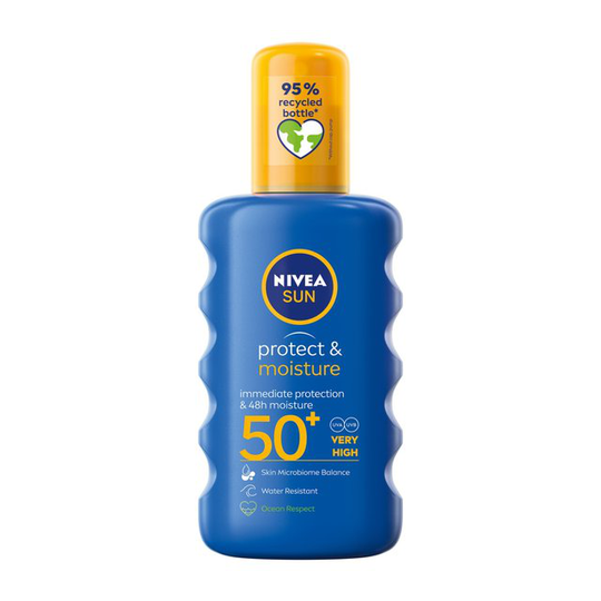 NIVEA SUN Protect & Moisture SPF50+ Sun Cream Spray