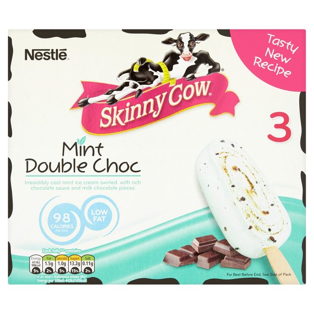 Skinny Cow Mint Double Choc Sticks