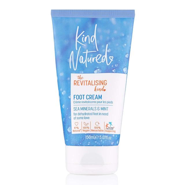 Kind Natured Revitalising Foot Cream, Sea Minerals & Mint