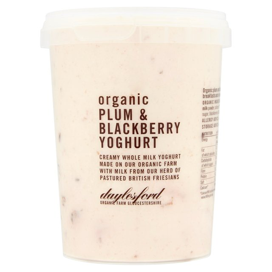 Daylesford Organic Plum & Blackberry Yoghurt