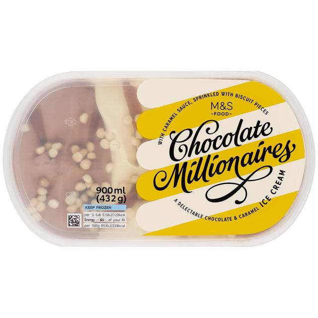 M&S Chocolate Millionaire's Ice Cream
