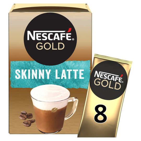 Nescafe Gold Skinny Latte Instant Coffee 8 Sachets