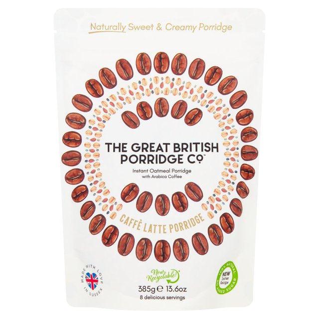 The Great British Porridge Co Caffe Latte Porridge