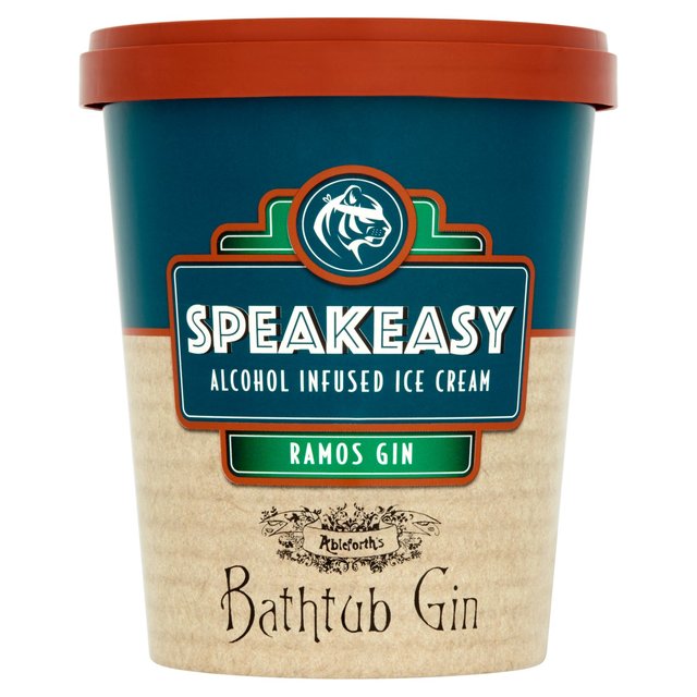 Speakeasy Ramos Gin Ice Cream With Ableforths Bathtub Gin
