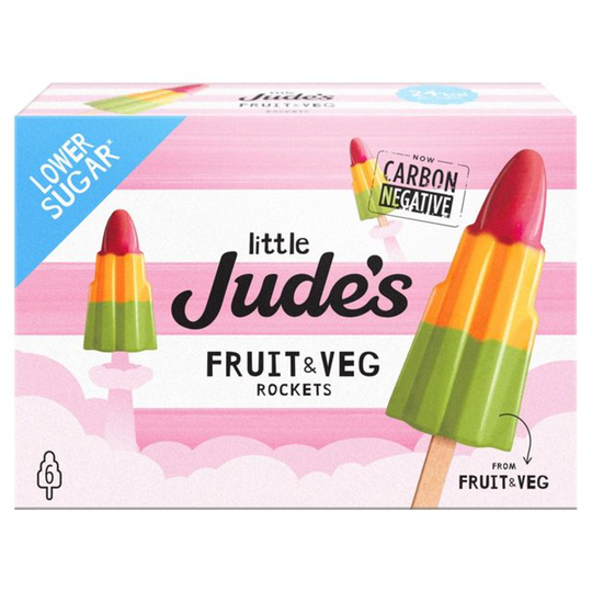 Little Jude's Fruit & Veg Rocket Lollies