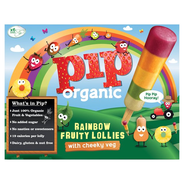 Pip Organic Rainbow Fruity Organic Lollies with Cheeky Veg