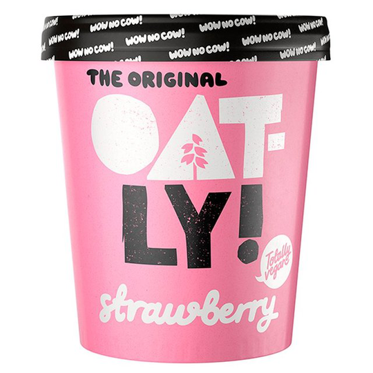 Oatly Strawberry Ice Cream