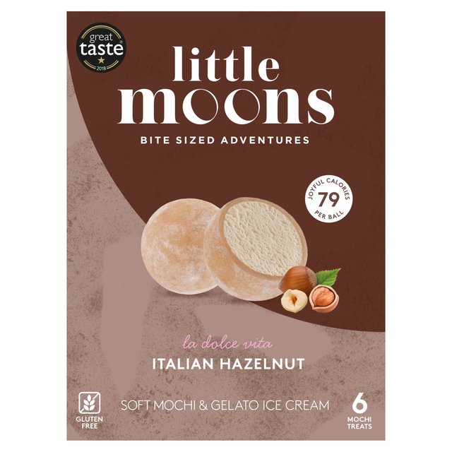Little Moons Italian Roasted Hazelnut Mochi Ice Cream