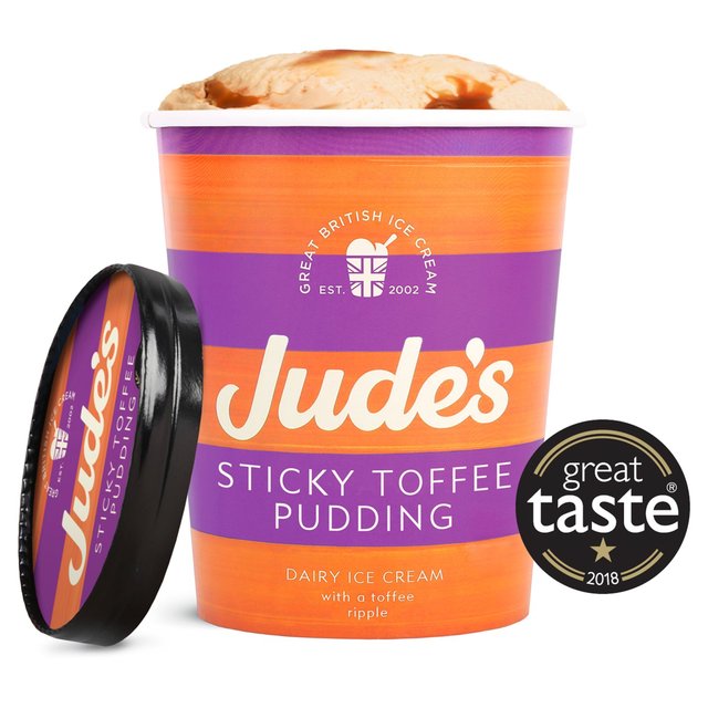 Jude's Sticky Toffee Pudding Ice Cream