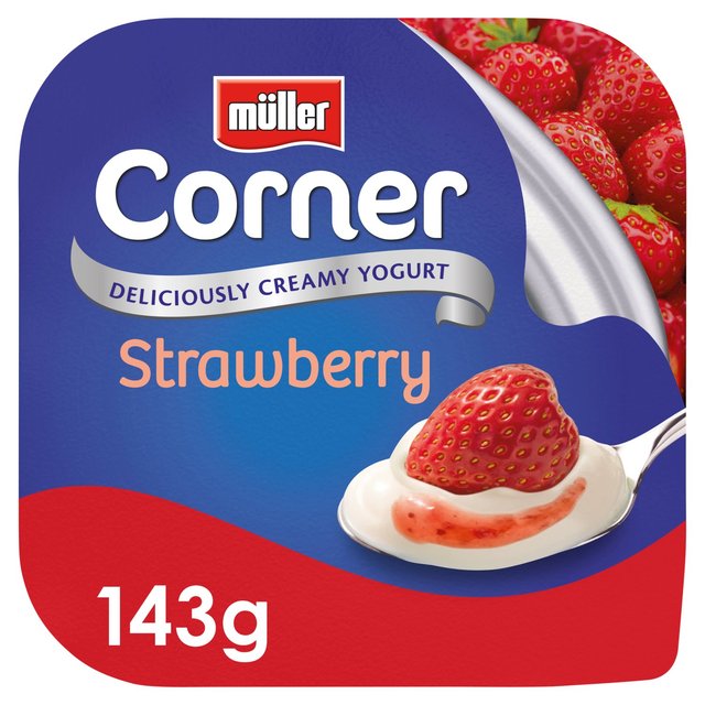 Muller Corner Yoghurt with Strawberry Compote