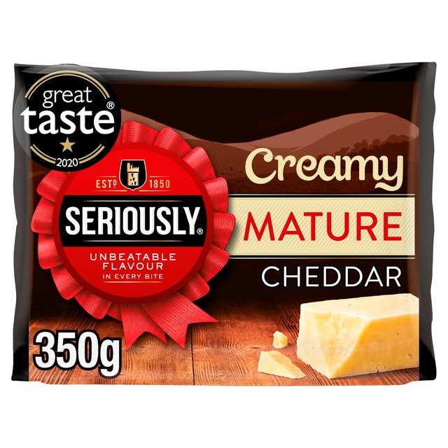 Seriously Creamy Mature Cheddar Cheese