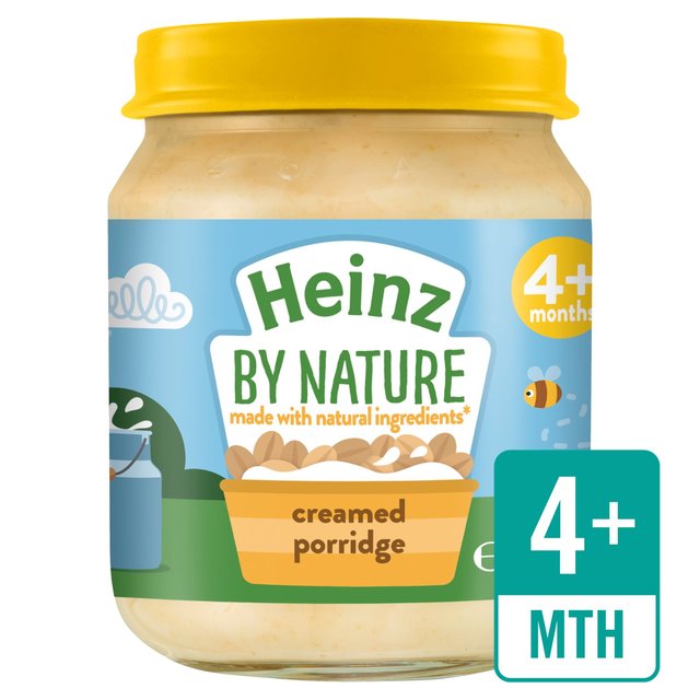 Heinz by Nature Creamed Porridge Jar, 4 mths+