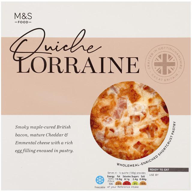 M&S Quiche Lorraine