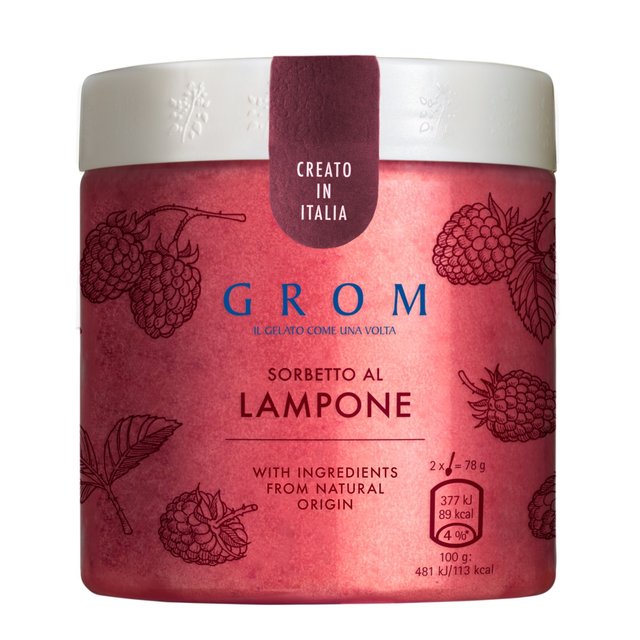 Grom Raspberry Sorbet