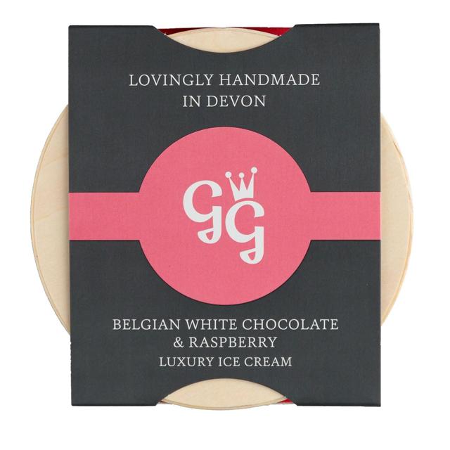 Granny Gothards White Chocolate & Raspberry Luxury ice cream