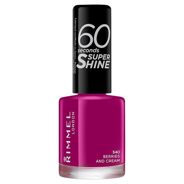 Rimmel 60 Seconds Super Shine Nail Polish Berries & Cream